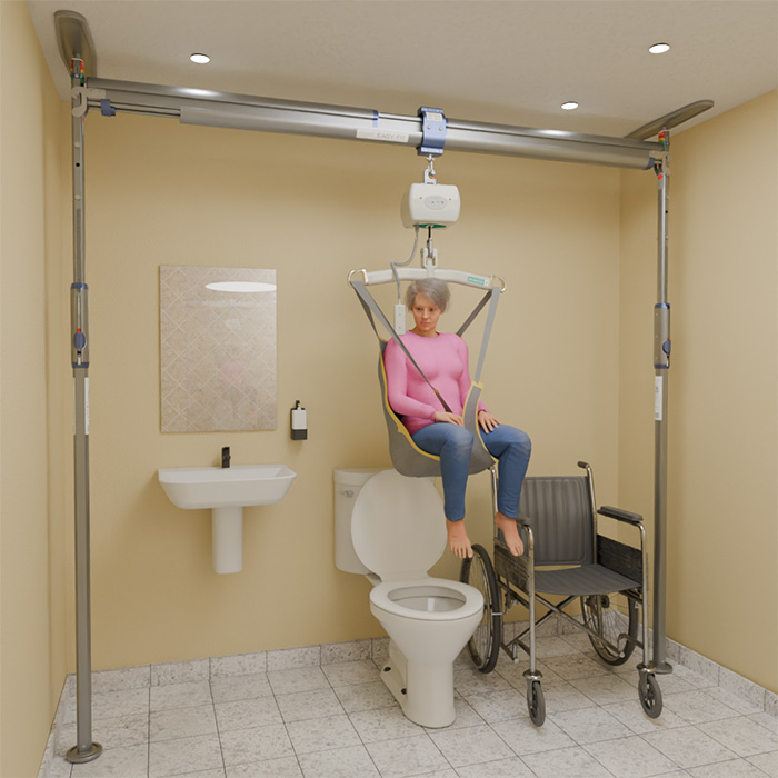 bathroom and toilet lift
